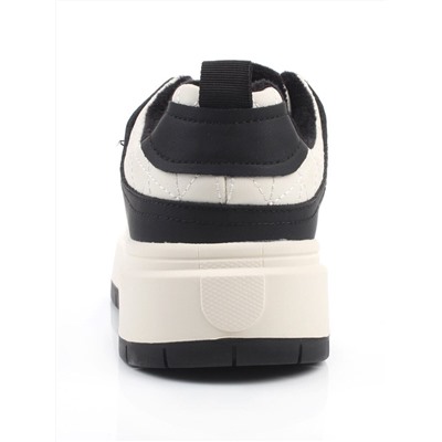 04-PDH336-2 BLACK Кроссовки демисезонные женские (натуральная кожа, нубук)