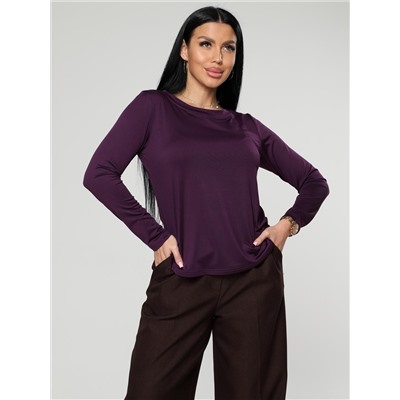 Энкар - лонгслив баклажан