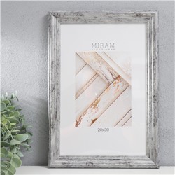 Фоторамка для фото 20×30 см «МИРАМ», пластик, (пластиковый экран)