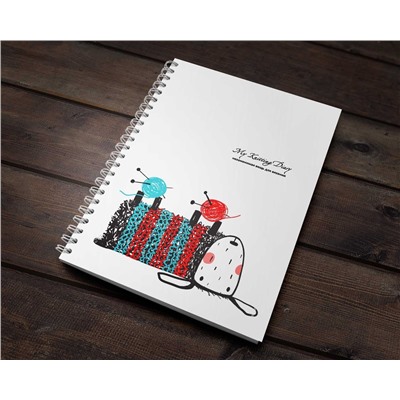 Дневник вязальщицы My Knitting Diary А5