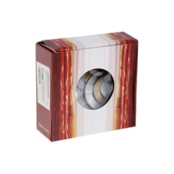 Держатель для штор CAPPIO KS038, d=11 см, цвет серебро золото, 2 шт.