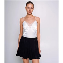 Топ #КТ68005, белый