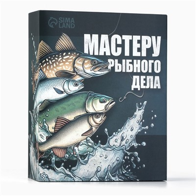 Подарочный набор туристический «Мастеру рыбного дела»: термос 500 мл, кружка 2 шт