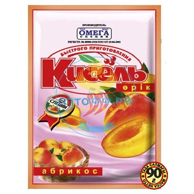 Кисель 90гр Абрикос (кор*50)