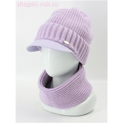 501К-ТД Комплект флис (кепка+снуд) (56-58)