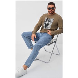Лонгслив P521-1001-895 khaki