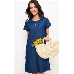 Платье джинс F412-0336 blue