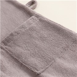 Халат махровый женский SL HOME: Basic «Софт Мист», хлопок 100%, серый
