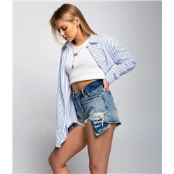 Джинсовые шорты #КТ66029, голубой