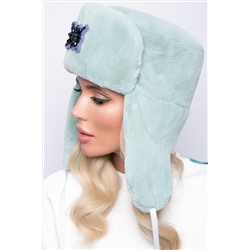 Ушанка Спорт Эко-Кролик 89-Ментол