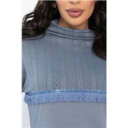 Платье трикотажное Нарина (серое) П14513-10М