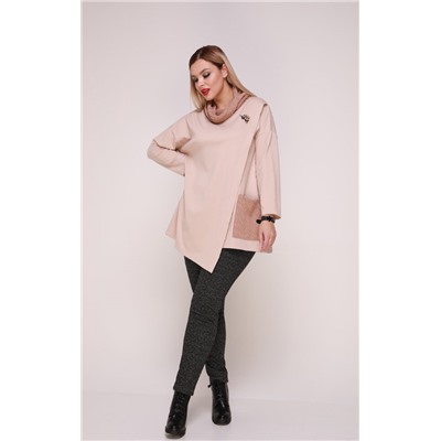 Брюки 330 графит/клетка