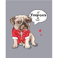 Набор из 3-х кухонных полотенец рогожка Пёсели