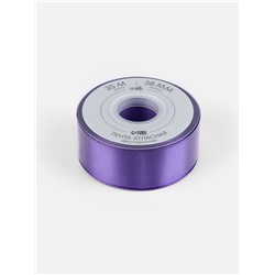 Лента атласная TEIRA, двухсторонняя, 38 мм, 25±1 м, фиолетовая №0470