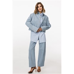 Блуза EOLA 3042.2 голубой