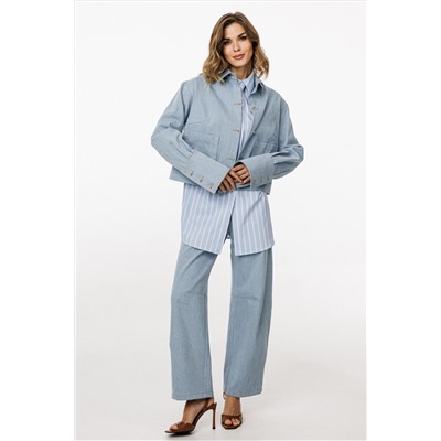 Блуза EOLA 3042.2 голубой