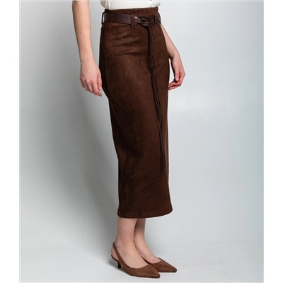 Юбка #КТ335 (1), шоколадный
