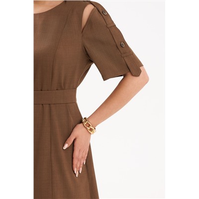 Платье KaVaRi 1086.2 коричневый
