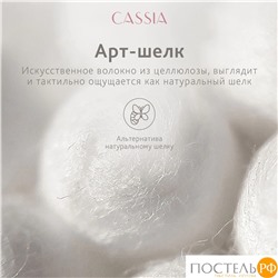 CASSIA ИРЕМ Подушка 70х70, 1пр., жаккард хл,виск.шелк/арт-шелк/микрогель Airsoft
