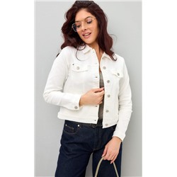 Куртка джинс F412-1227 white