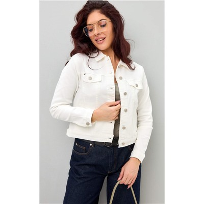 Куртка джинс F412-1227 white