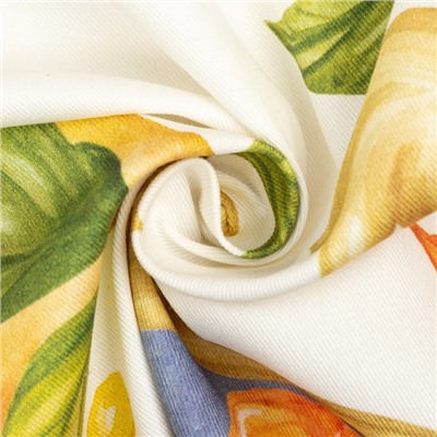 Скатерть «Этель» Southern fruits, 149×182±2 см с ГМВО, 100% хлопок, саржа 190 г/м²