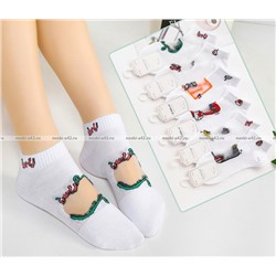 MORRAH носки женские укороченные хлопок + капрон арт. 22-204