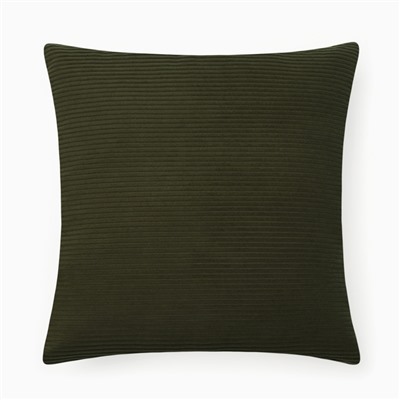 Чехол на подушку «Этель» Velour, 43×43 см, зелёный