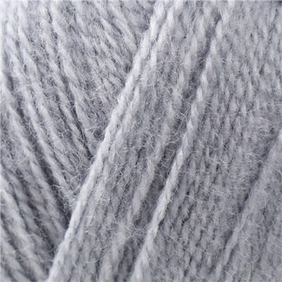Пряжа для вязания спицами, крючком ALIZE, Angora real 40, 60% акрил, 40% шерсть, 430 м/100 г, (21 серый)