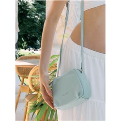 Женская кожаная сумка Richet 2848LN 897 Голубой