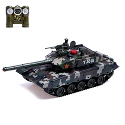 УЦЕНКА Танк радиоуправляемый «Армия», с эффектом дыма, работает от аккумулятора