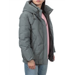 8887 GRAY Куртка зимняя женская (холлофайбер 200 гр.)