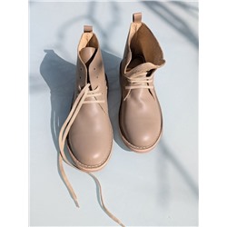КОМБО испанские Ботинки - Дезерты от AB. ZAPATOS 2619 +итальянская сумка PELLE- PAOLO BAGS 397 (450) TAUPE АКЦИЯ