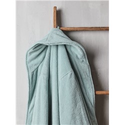 Халат махровый женский SL HOME: Basic «Аззура», хлопок 100%, бирюзовый