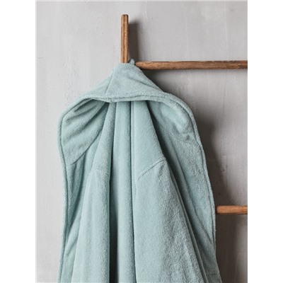 Халат махровый женский SL HOME: Basic «Аззура», хлопок 100%, бирюзовый