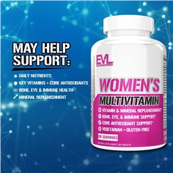 EVLution Nutrition, Женский мультивитамин, 120 таблеток