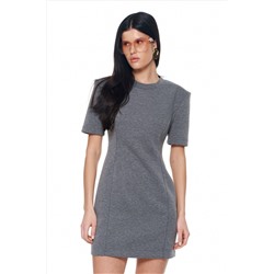 Платье KaVaRi 1143 серый-меланж