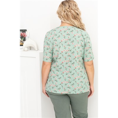 Интересная женская блузка Мальвина №21