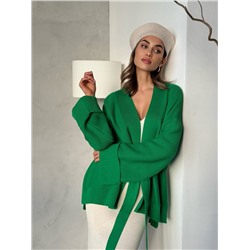 Кардиган - кимоно BELLA, Зеленый
