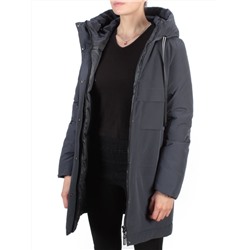 8802 DARK BLUE Пальто зимнее женское CLOUD LAG CAT (200 гр. холлофайбер)