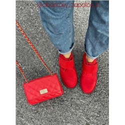Ab.Zapatos 3316 New R FUEGO+Ab.Zapatos PELLE Bambu (630) rojo АКЦИЯ ремень в подарок