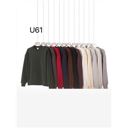 Свитшот 2х нитка U61 белый меланж