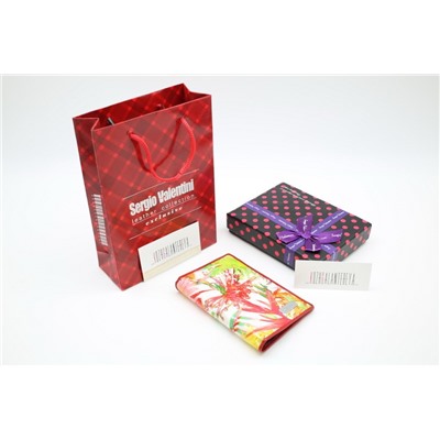 Женская кожаная обложка для паспорта Sergio Valentini СВ 8003-005/2