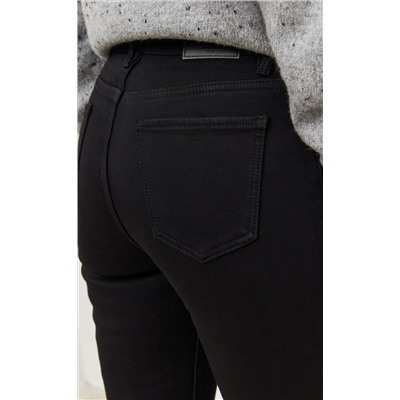 Джинсы утеплённые женские P322-0131W black