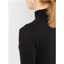 Водолазка чёрная с коротким рукавом