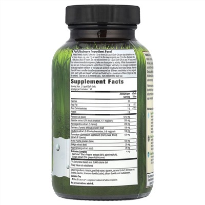 Irwin Naturals, Yohimbe-Plus®, максимальное улучшение, 100 желатиновых капсул