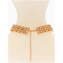Колье-чокер «Кольчуга», цвет золото