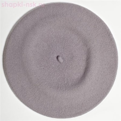 Берет фетр без отделки 12 Берет женский (59-61)