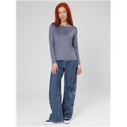 Энкар - лонгслив серый