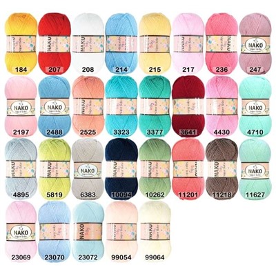Пряжа Nako Super Bebe
